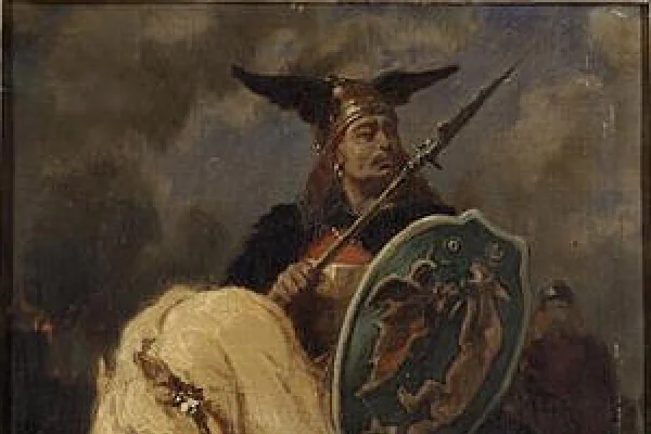 Portrait illustrant la dynastie Les Mérovingiens